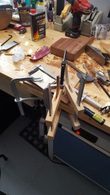 clamping like a man.