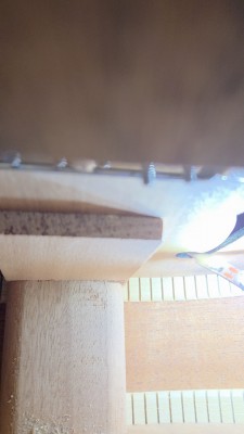 Fretboard block