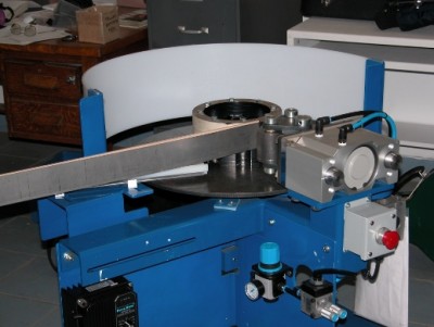 1st. Horizontal rim rolling machine