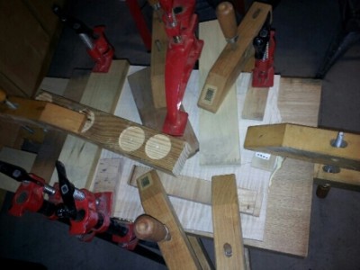 Glue up...