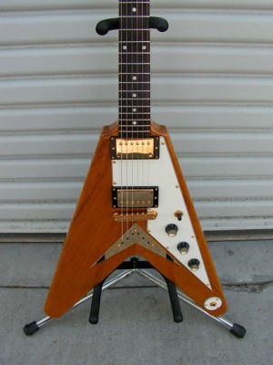 Finished '58 Flying V replica.