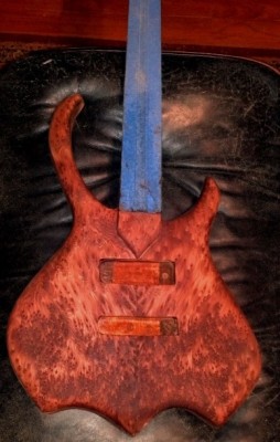burl fingerboard extention