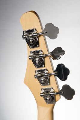 Headstock, rear view