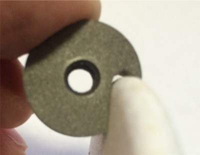 cutting wheel doesn't match gullet