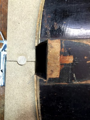 The dovetail was the reference spacing.